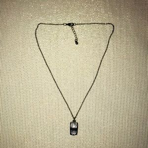 Bedazzled whistle necklace!